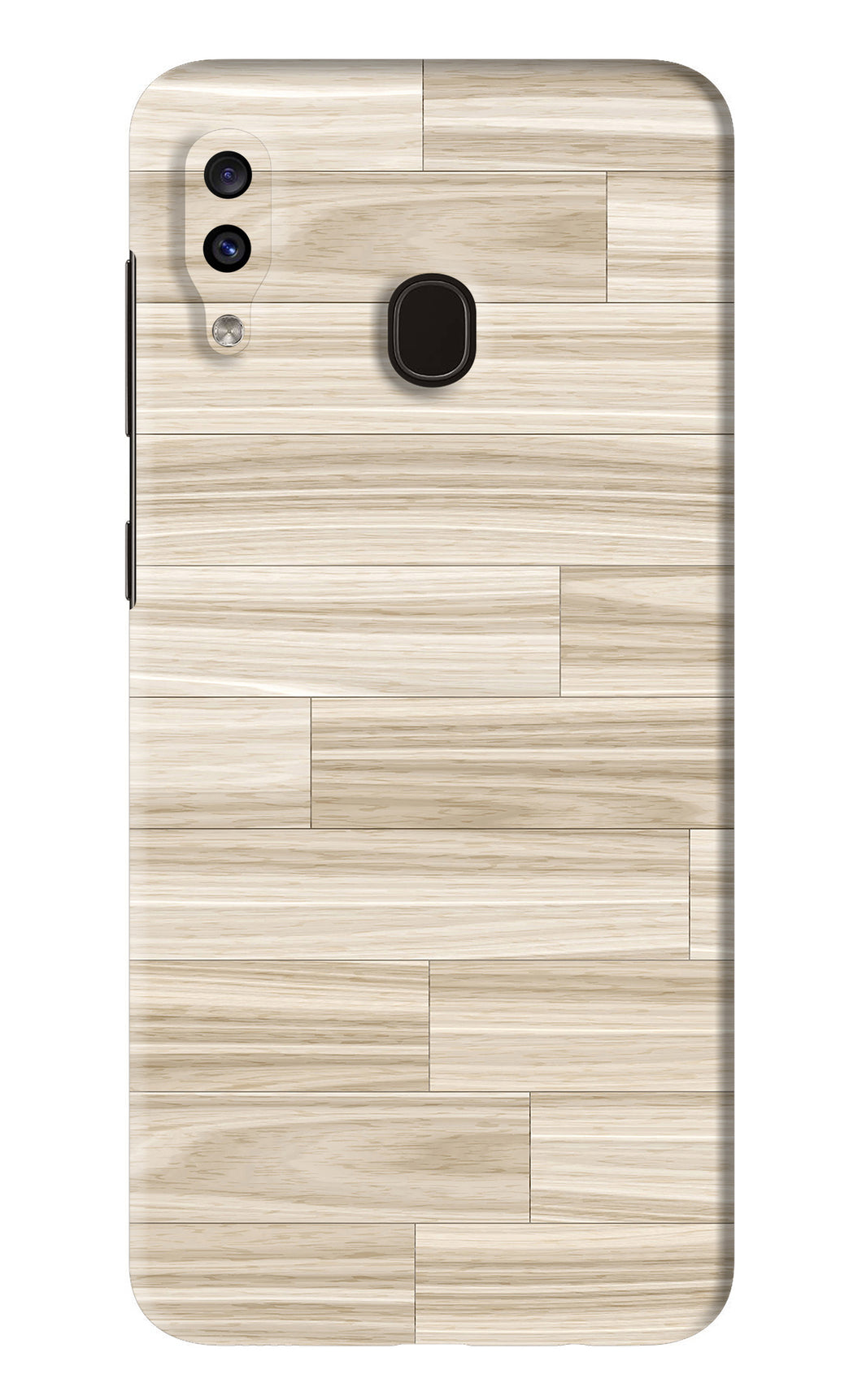 Wooden Art Texture Samsung Galaxy A20 Back Skin Wrap