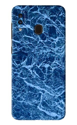 Blue Marble Samsung Galaxy A20 Back Skin Wrap