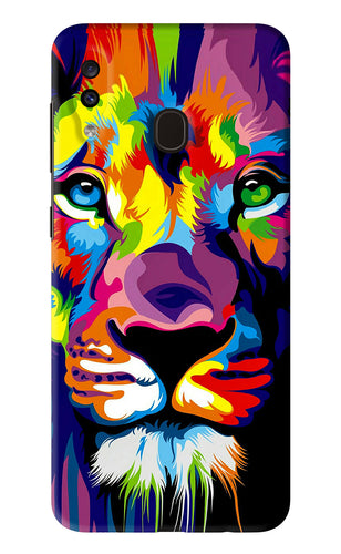 Lion Samsung Galaxy A20 Back Skin Wrap