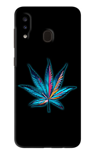 Weed Samsung Galaxy A20 Back Skin Wrap