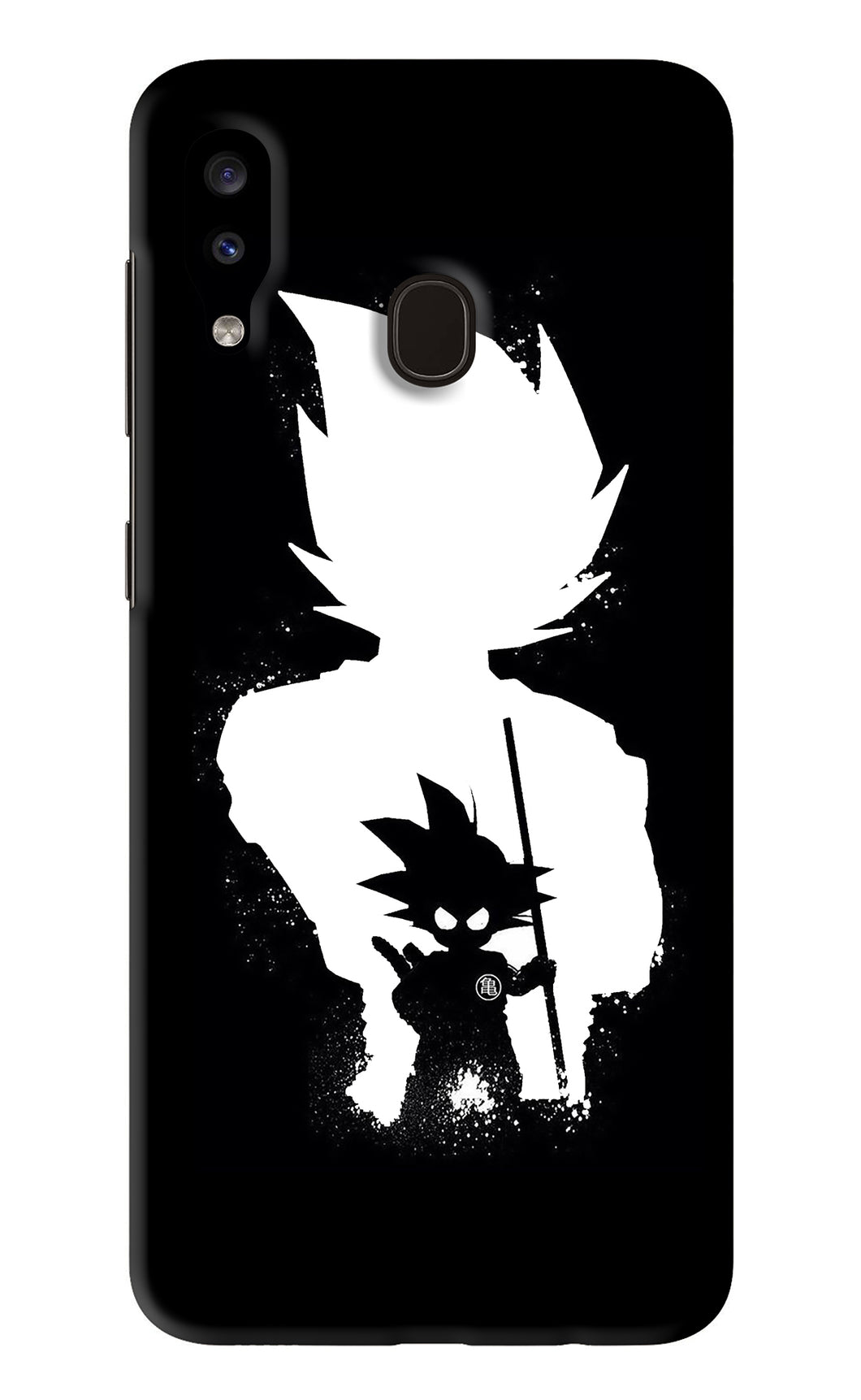 Goku Shadow Samsung Galaxy A20 Back Skin Wrap
