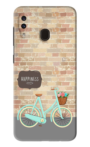 Happiness Artwork Samsung Galaxy A20 Back Skin Wrap