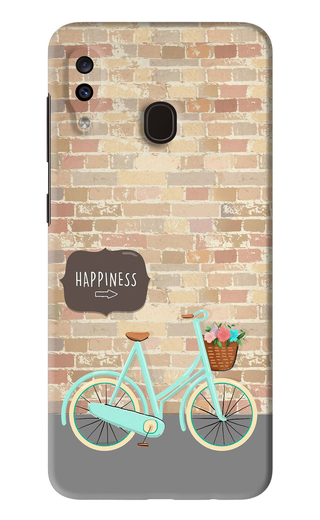 Happiness Artwork Samsung Galaxy A20 Back Skin Wrap