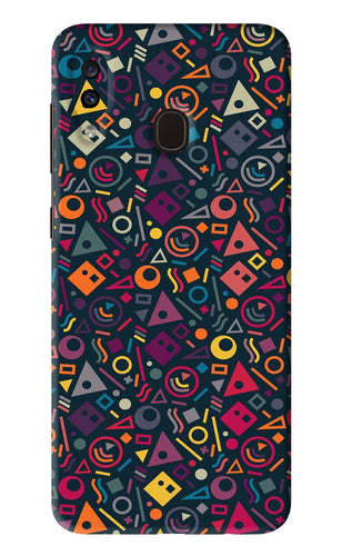Geometric Abstract Samsung Galaxy A20 Back Skin Wrap