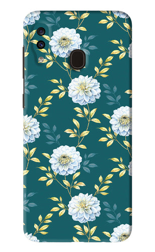 Flowers 5 Samsung Galaxy A20 Back Skin Wrap