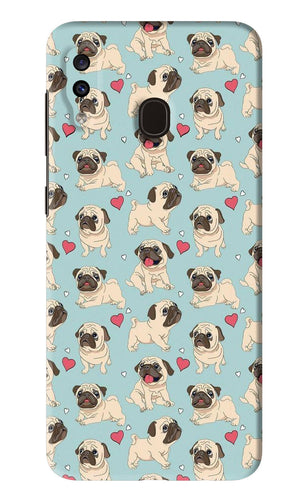Pug Dog Samsung Galaxy A20 Back Skin Wrap