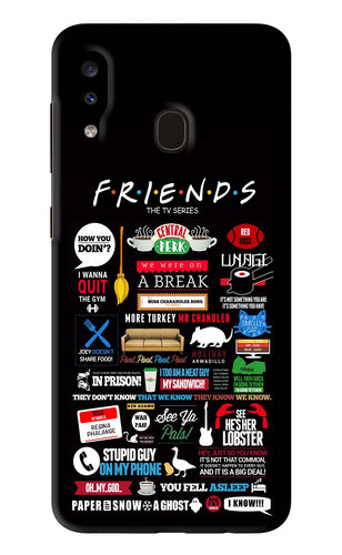 FRIENDS Samsung Galaxy A20 Back Skin Wrap