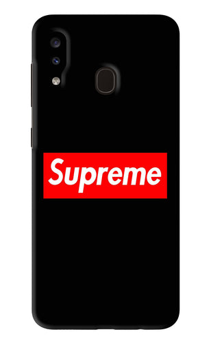 Supreme Samsung Galaxy A20 Back Skin Wrap