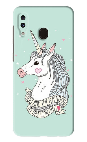 Unicorn Wallpaper Samsung Galaxy A20 Back Skin Wrap