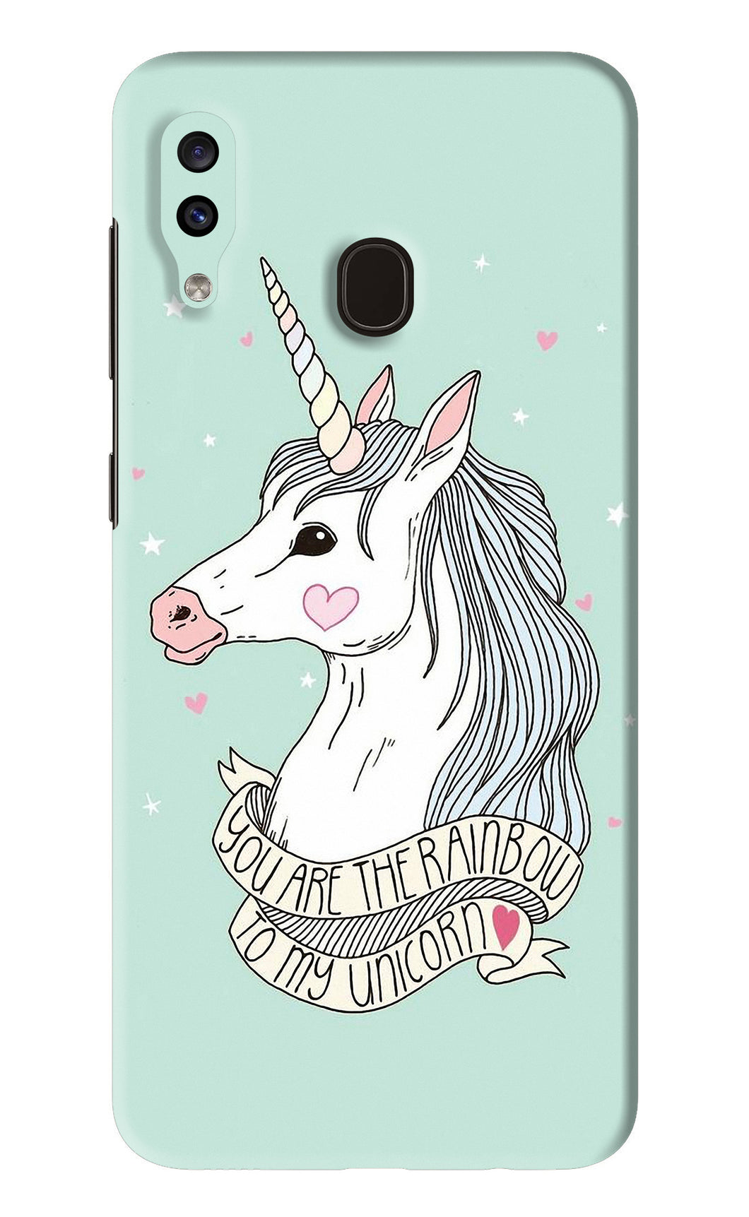 Unicorn Wallpaper Samsung Galaxy A20 Back Skin Wrap