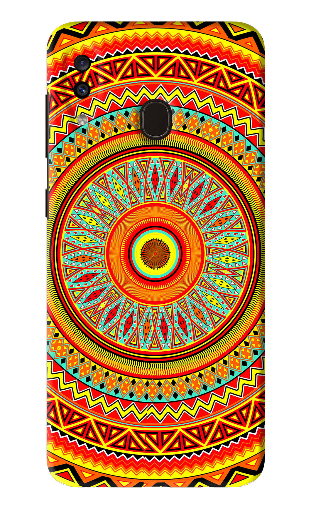 Mandala Pattern Samsung Galaxy A20 Back Skin Wrap