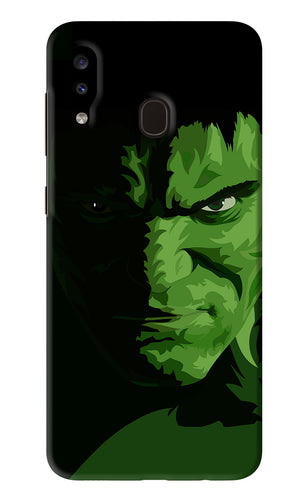 Hulk Samsung Galaxy A20 Back Skin Wrap