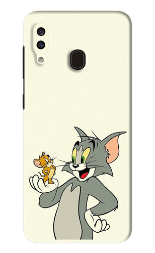 Tom & Jerry Samsung Galaxy A20 Back Skin Wrap