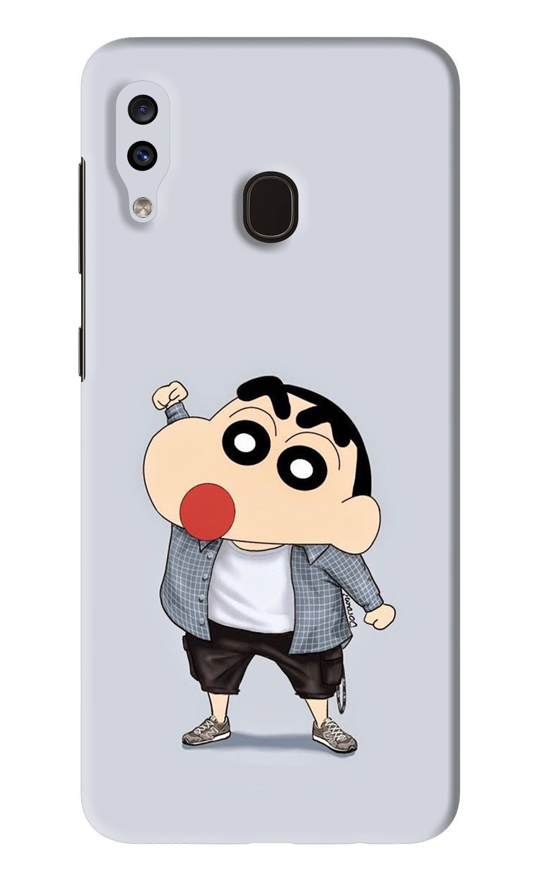 Shinchan Samsung Galaxy A20 Back Skin Wrap