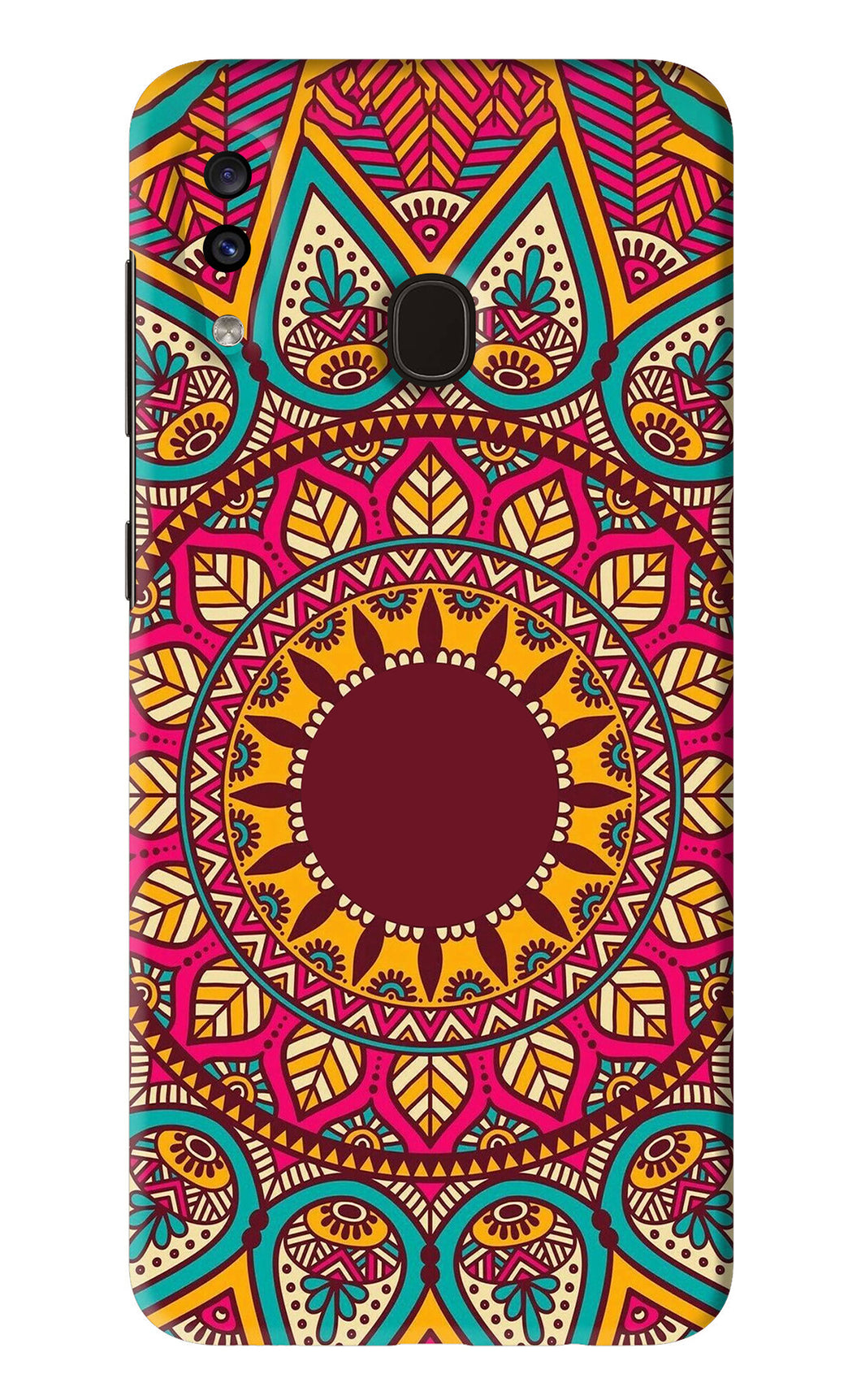 Mandala Pattern 1 Samsung Galaxy A20 Back Skin Wrap