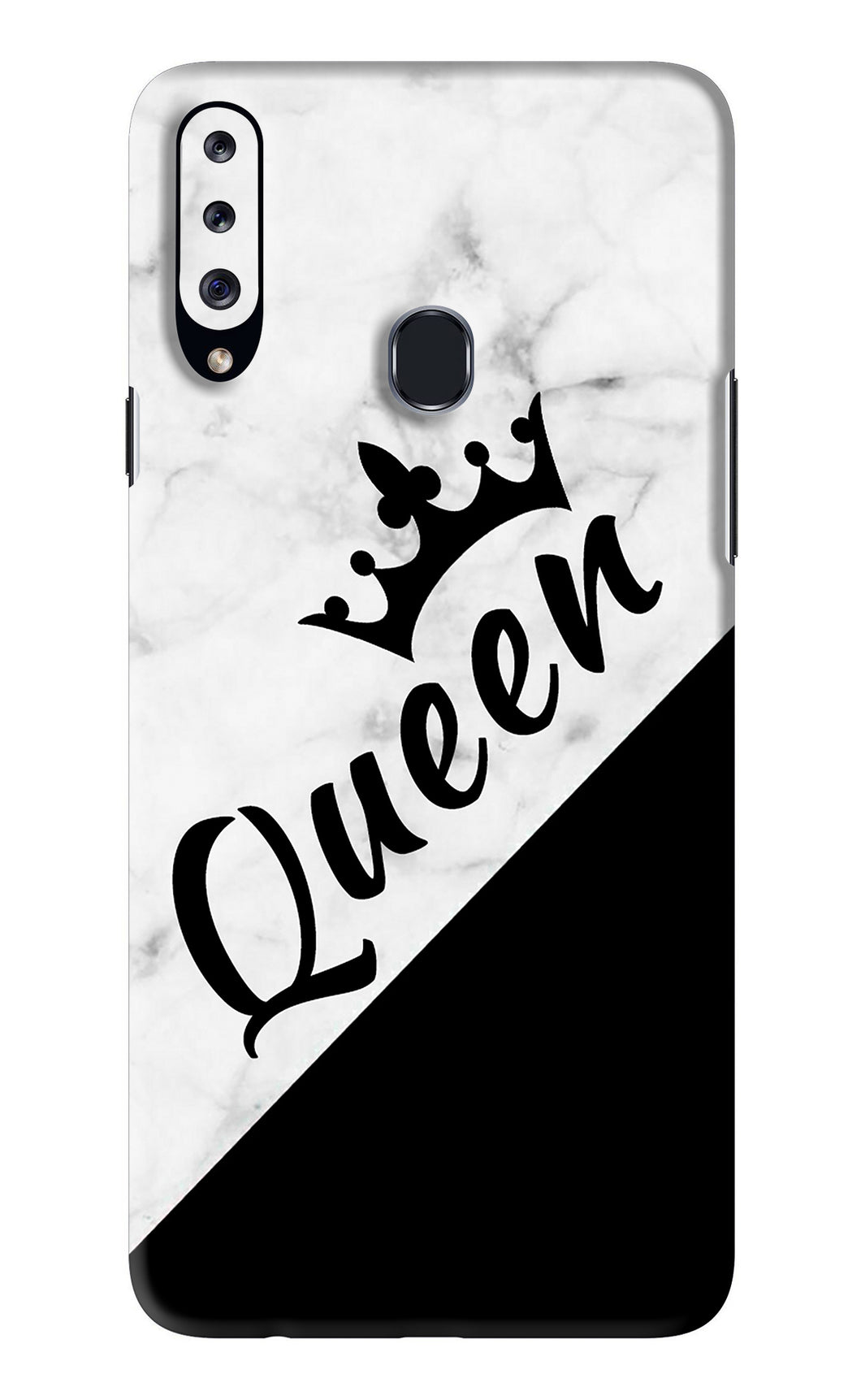 Queen Samsung Galaxy A20S Back Skin Wrap