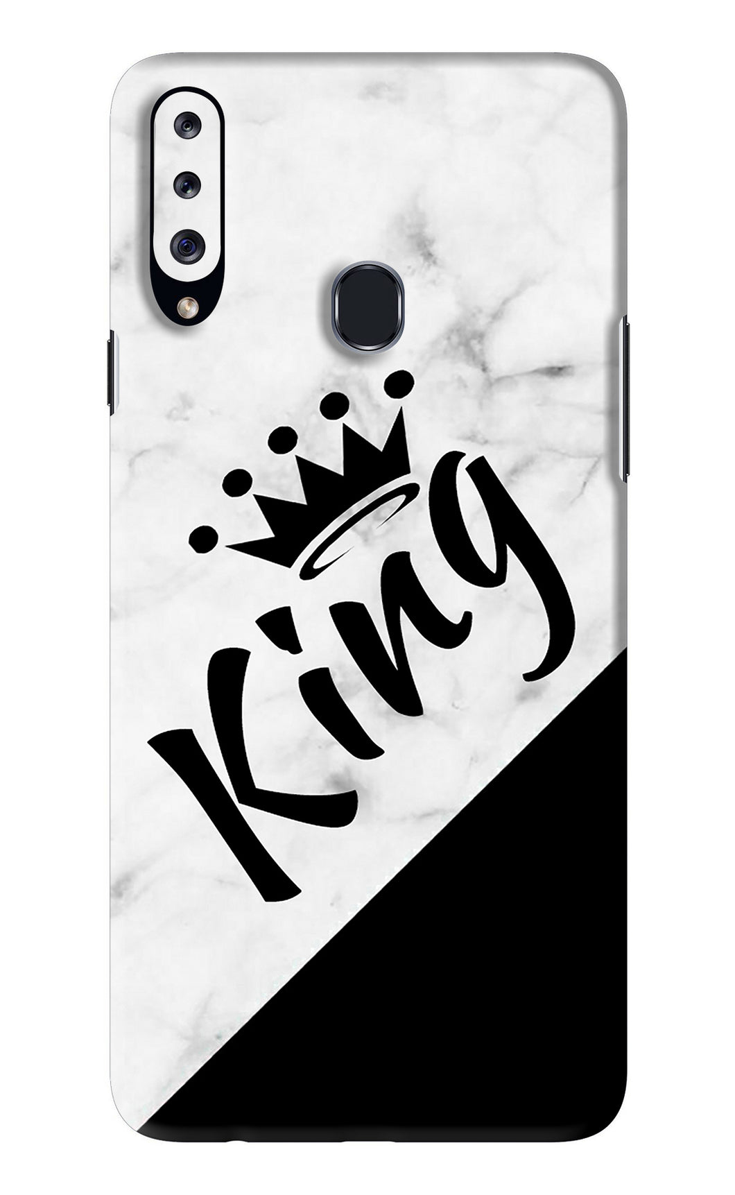 King Samsung Galaxy A20S Back Skin Wrap
