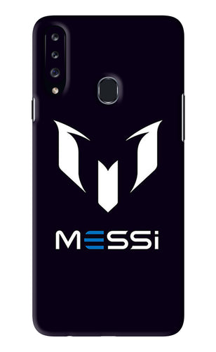 Messi Logo Samsung Galaxy A20S Back Skin Wrap