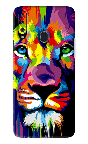 Lion Samsung Galaxy A20S Back Skin Wrap