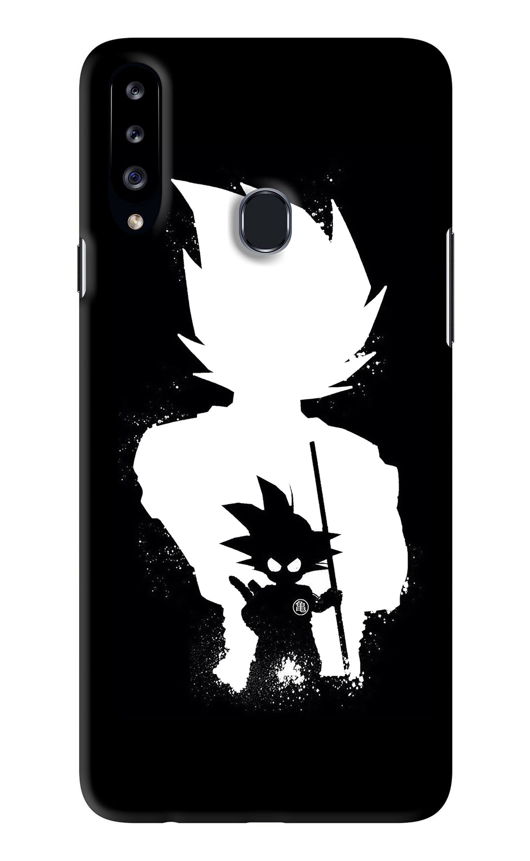 Goku Shadow Samsung Galaxy A20S Back Skin Wrap