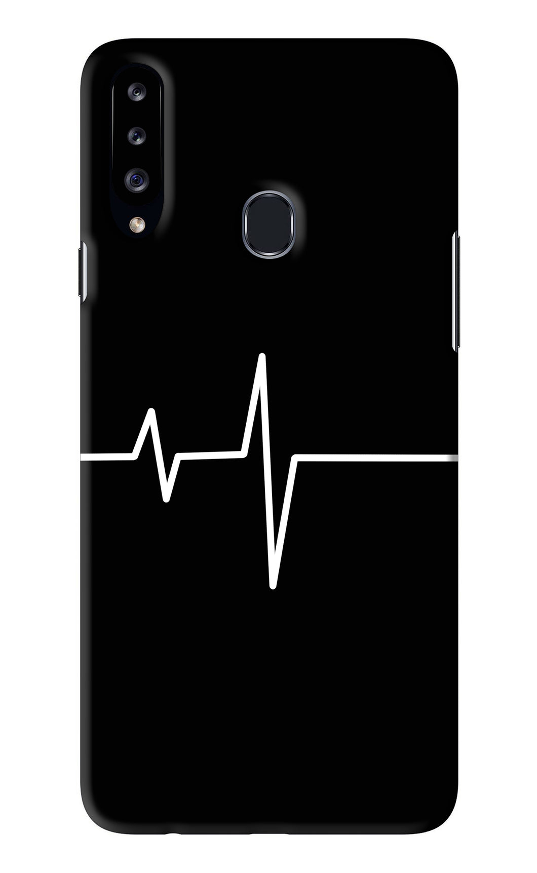 Heart Beats Samsung Galaxy A20S Back Skin Wrap