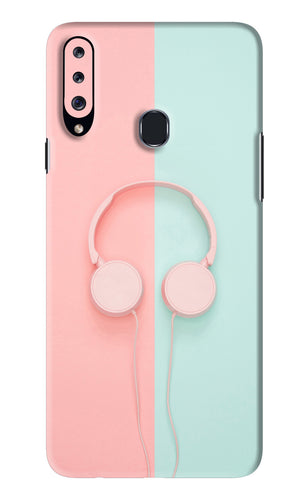 Music Lover Samsung Galaxy A20S Back Skin Wrap