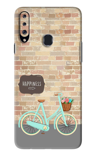 Happiness Artwork Samsung Galaxy A20S Back Skin Wrap