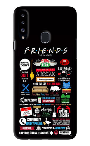FRIENDS Samsung Galaxy A20S Back Skin Wrap