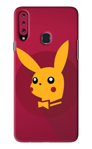 Pikachu Samsung Galaxy A20S Back Skin Wrap