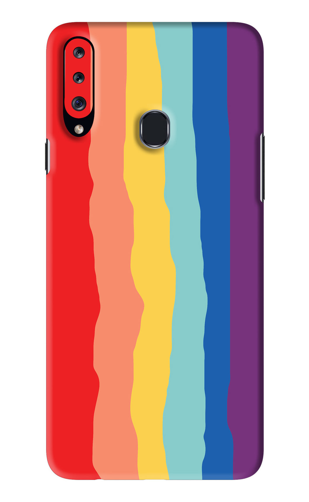 Rainbow Samsung Galaxy A20S Back Skin Wrap