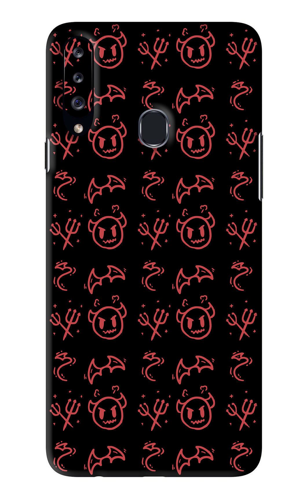 Devil Samsung Galaxy A20S Back Skin Wrap