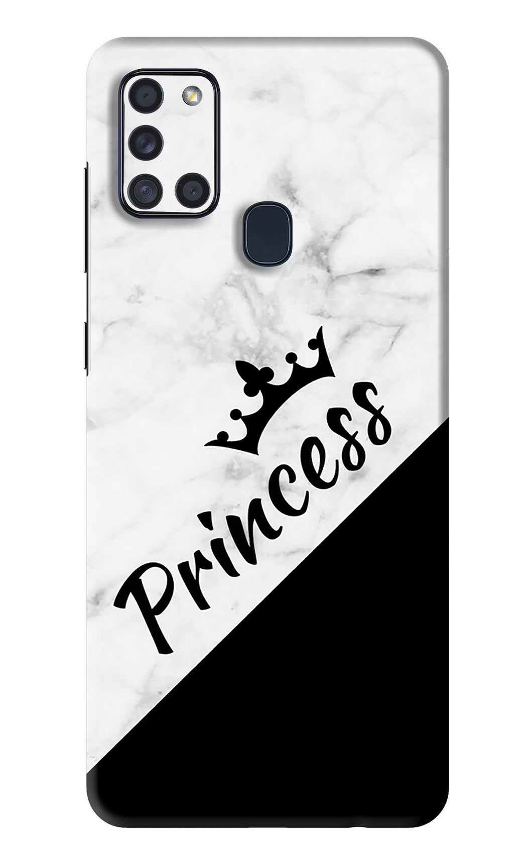 Princess Samsung Galaxy A21S Back Skin Wrap
