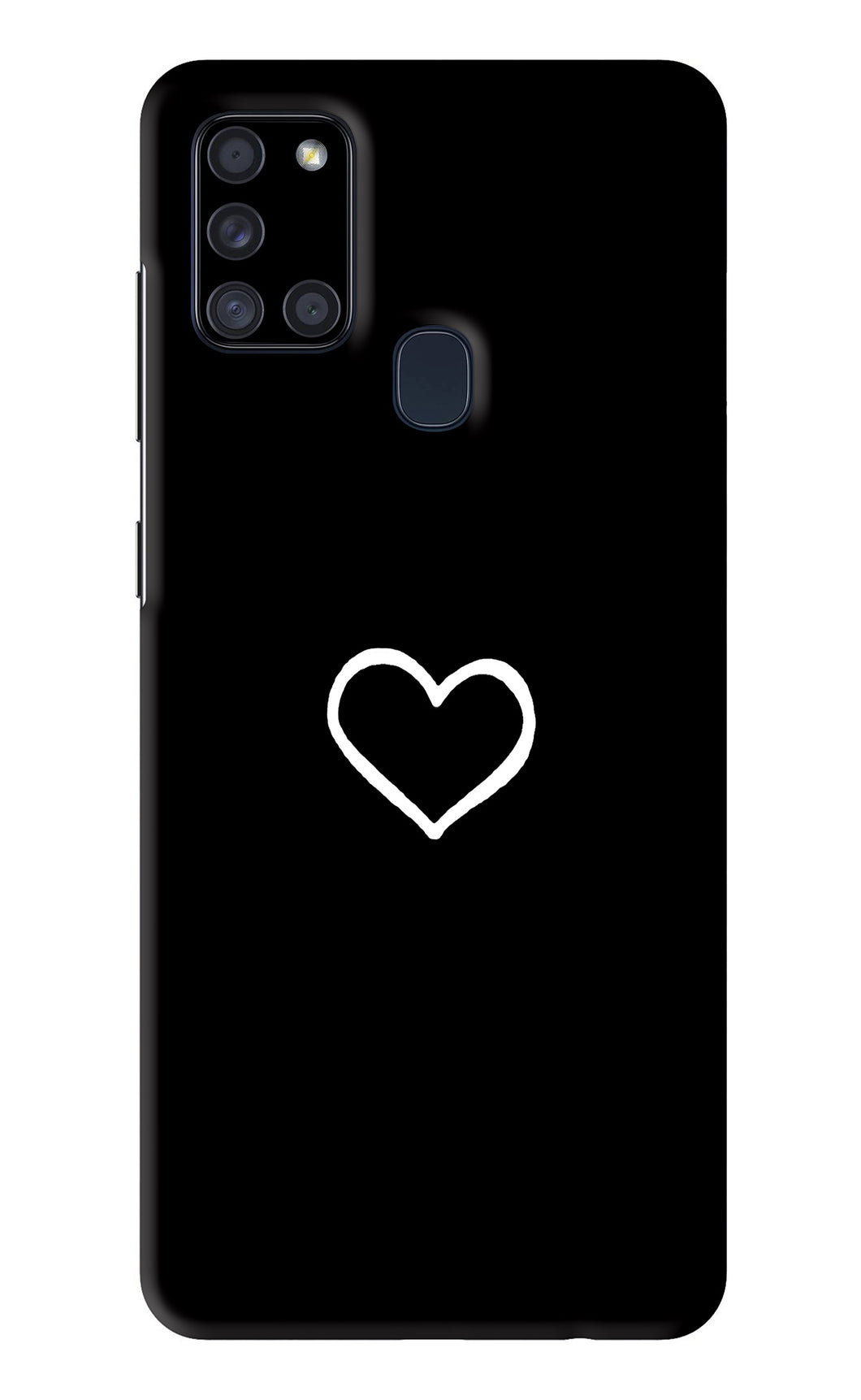 Heart Samsung Galaxy A21S Back Skin Wrap