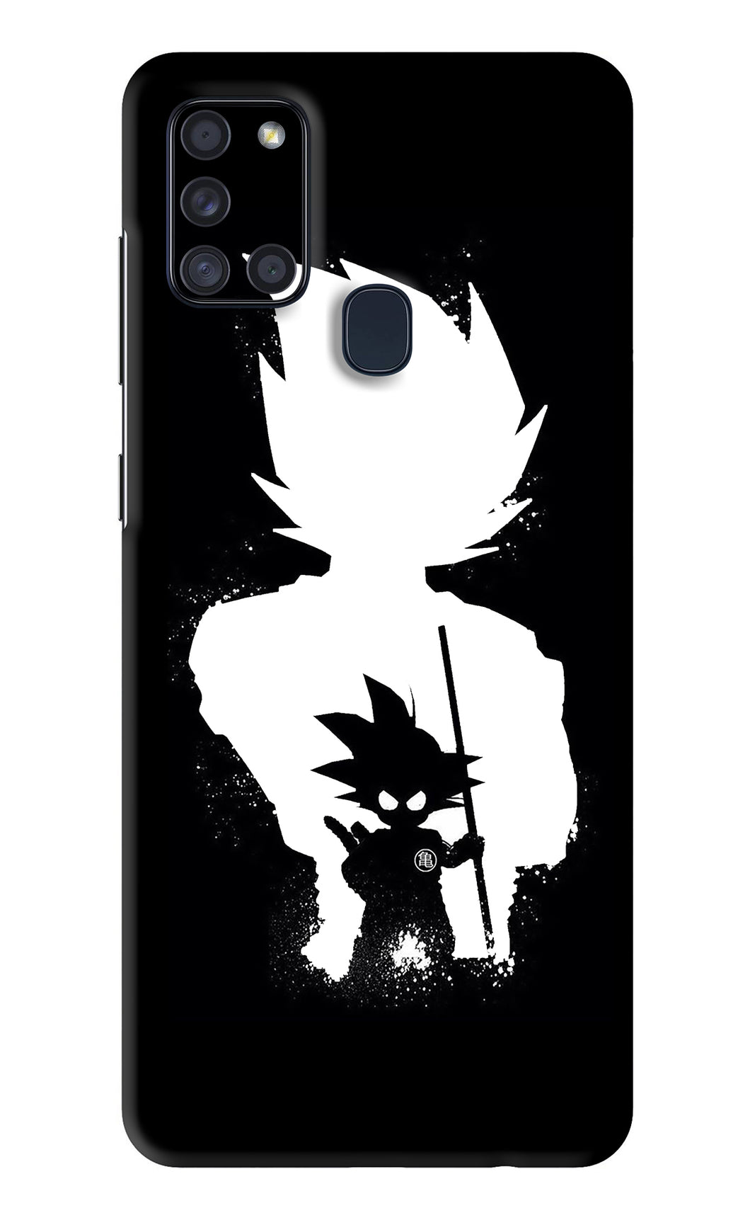 Goku Shadow Samsung Galaxy A21S Back Skin Wrap