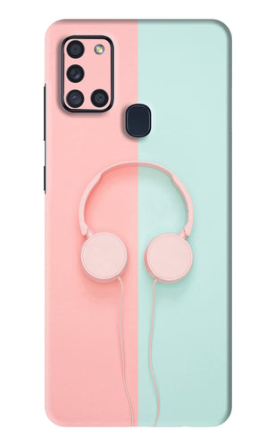 Music Lover Samsung Galaxy A21S Back Skin Wrap