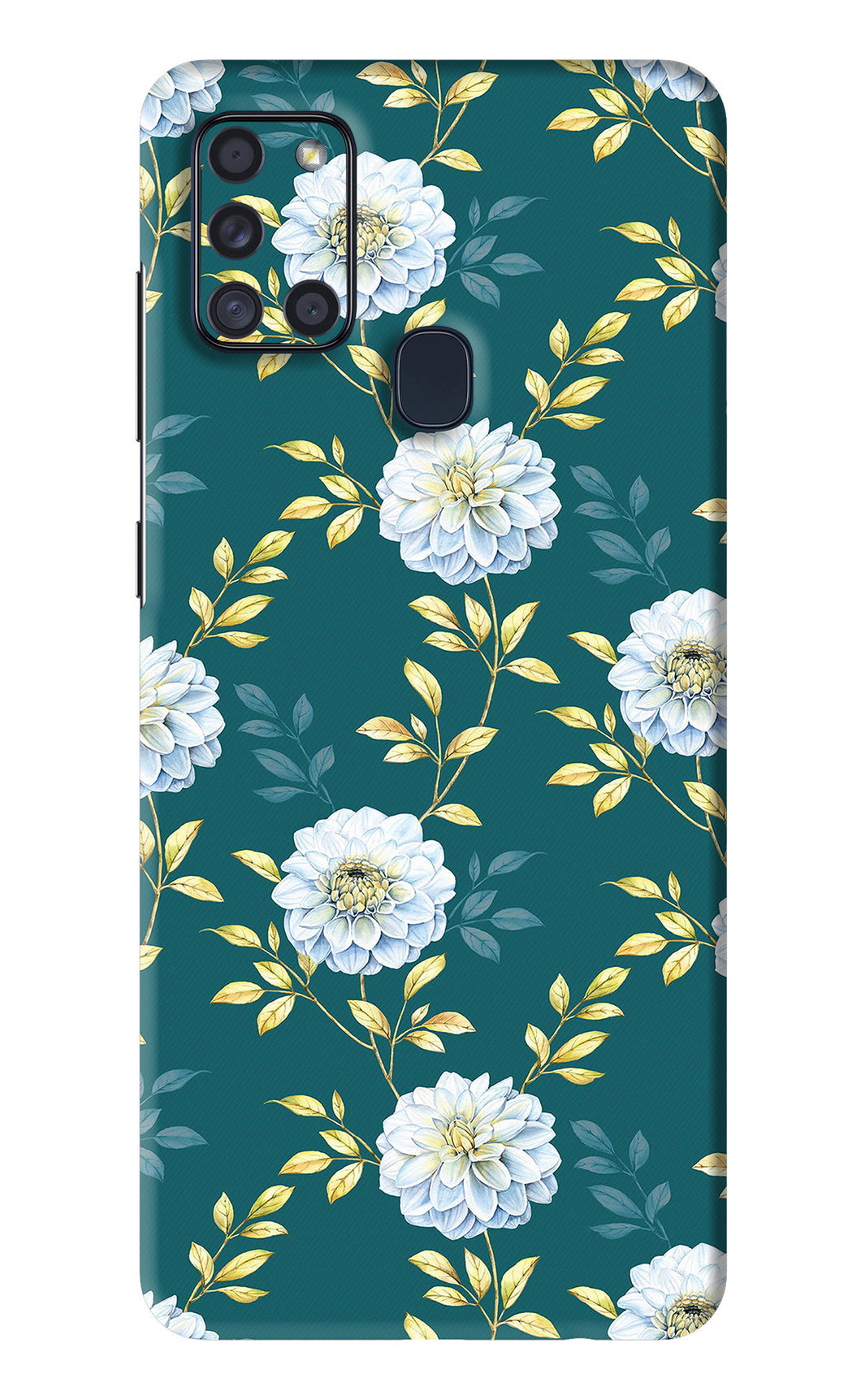 Flowers 5 Samsung Galaxy A21S Back Skin Wrap