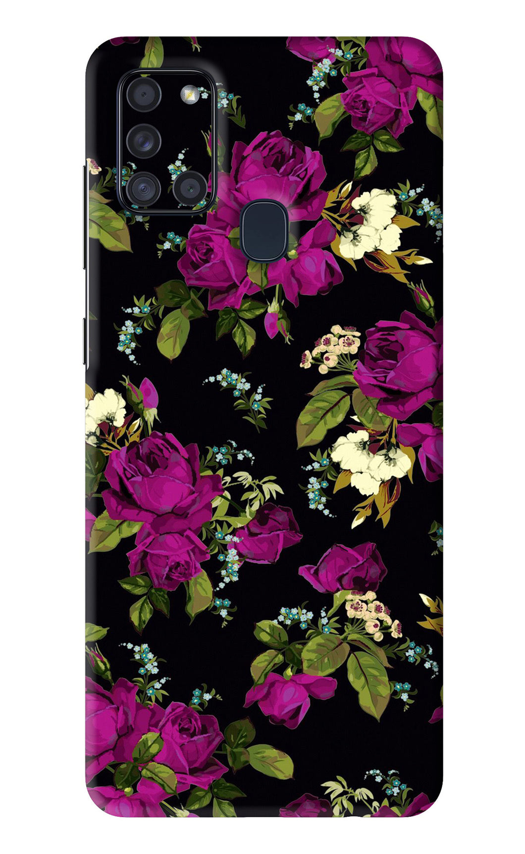 Flowers 3 Samsung Galaxy A21S Back Skin Wrap