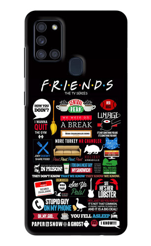 FRIENDS Samsung Galaxy A21S Back Skin Wrap
