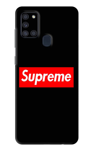 Supreme Samsung Galaxy A21S Back Skin Wrap