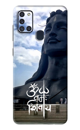 Om Namah Shivay Samsung Galaxy A21S Back Skin Wrap