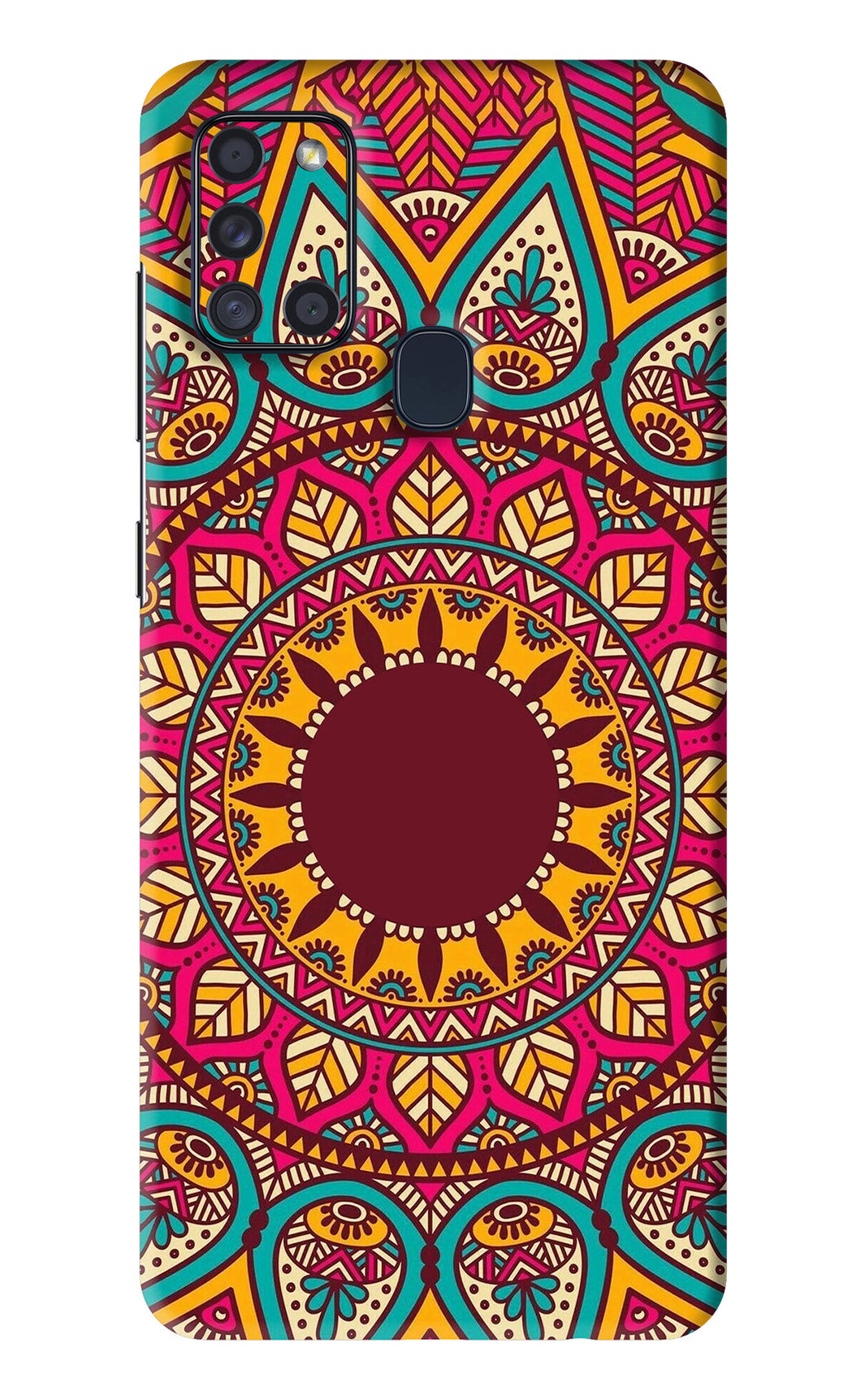 Mandala Pattern 1 Samsung Galaxy A21S Back Skin Wrap