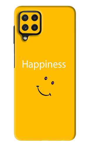 Happiness With Smiley Samsung Galaxy A22 Back Skin Wrap