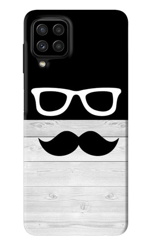 Mustache Samsung Galaxy A22 Back Skin Wrap