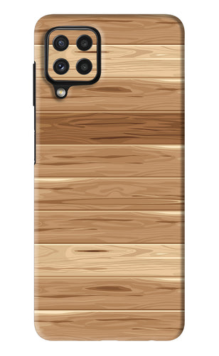 Wooden Vector Samsung Galaxy A22 Back Skin Wrap