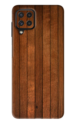 Wooden Artwork Bands Samsung Galaxy A22 Back Skin Wrap