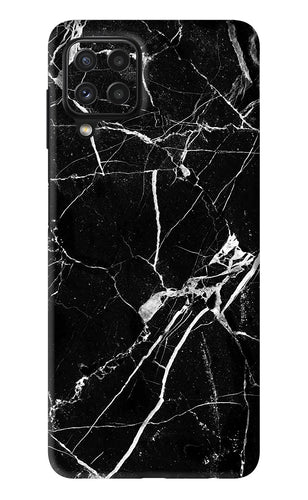 Black Marble Texture 2 Samsung Galaxy A22 Back Skin Wrap