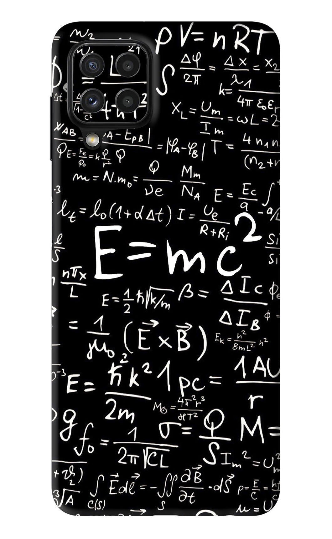 Physics Albert Einstein Formula Samsung Galaxy A22 Back Skin Wrap