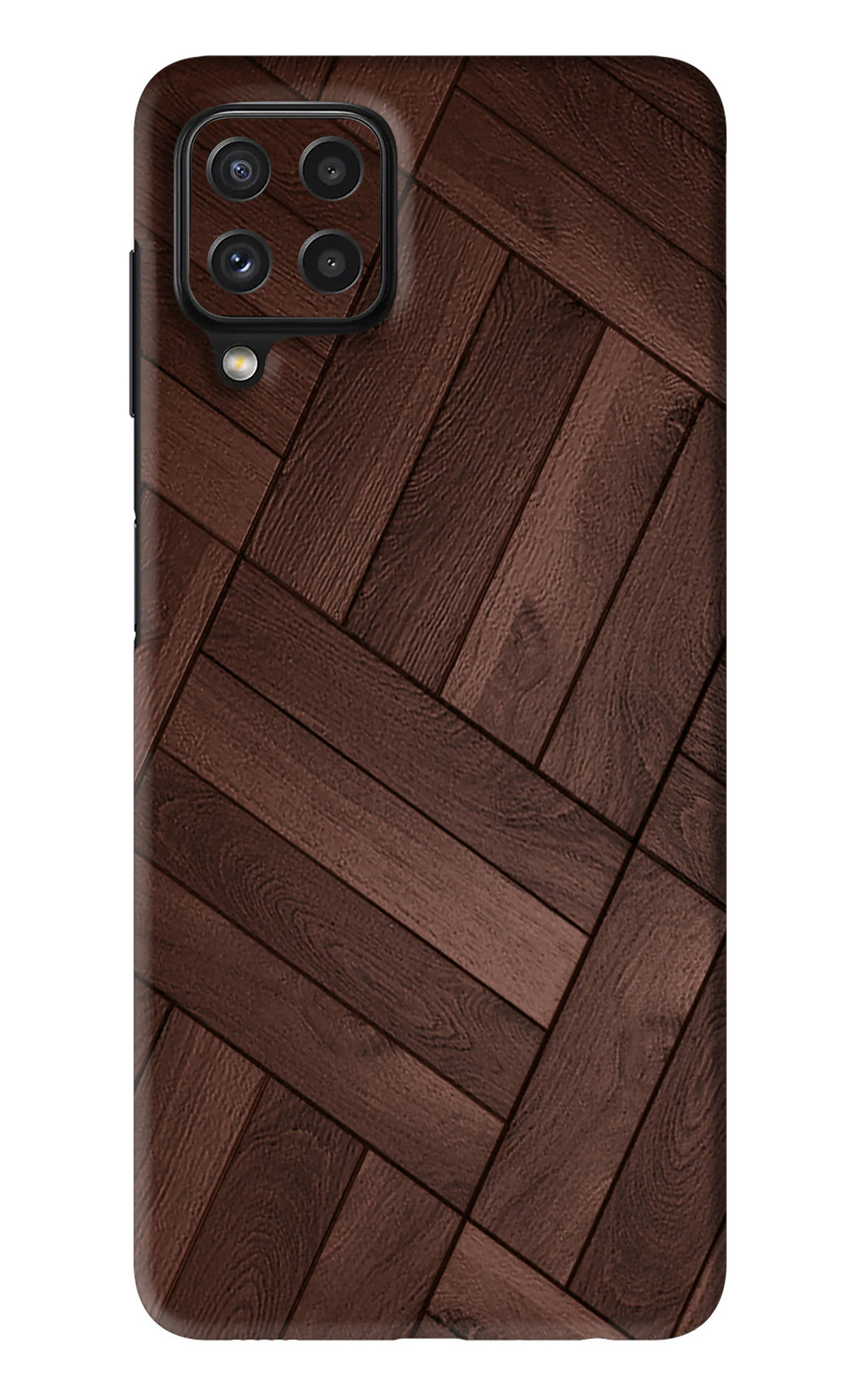 Wooden Texture Design Samsung Galaxy A22 Back Skin Wrap