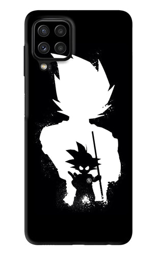 Goku Shadow Samsung Galaxy A22 Back Skin Wrap