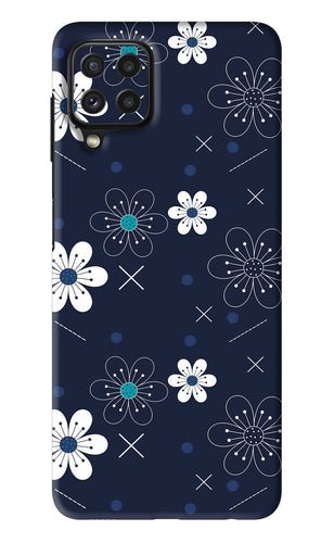 Flowers 4 Samsung Galaxy A22 Back Skin Wrap